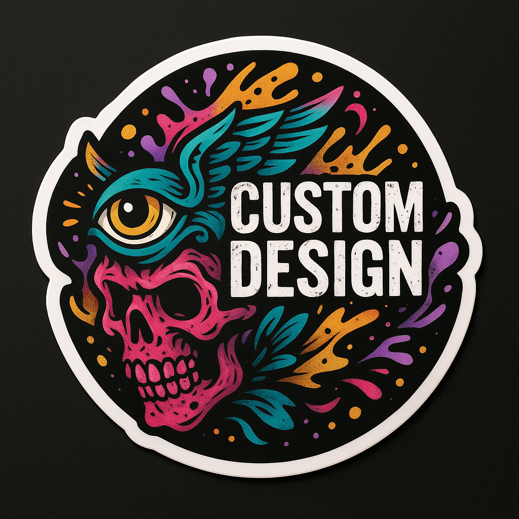 Circle Cut Stickers